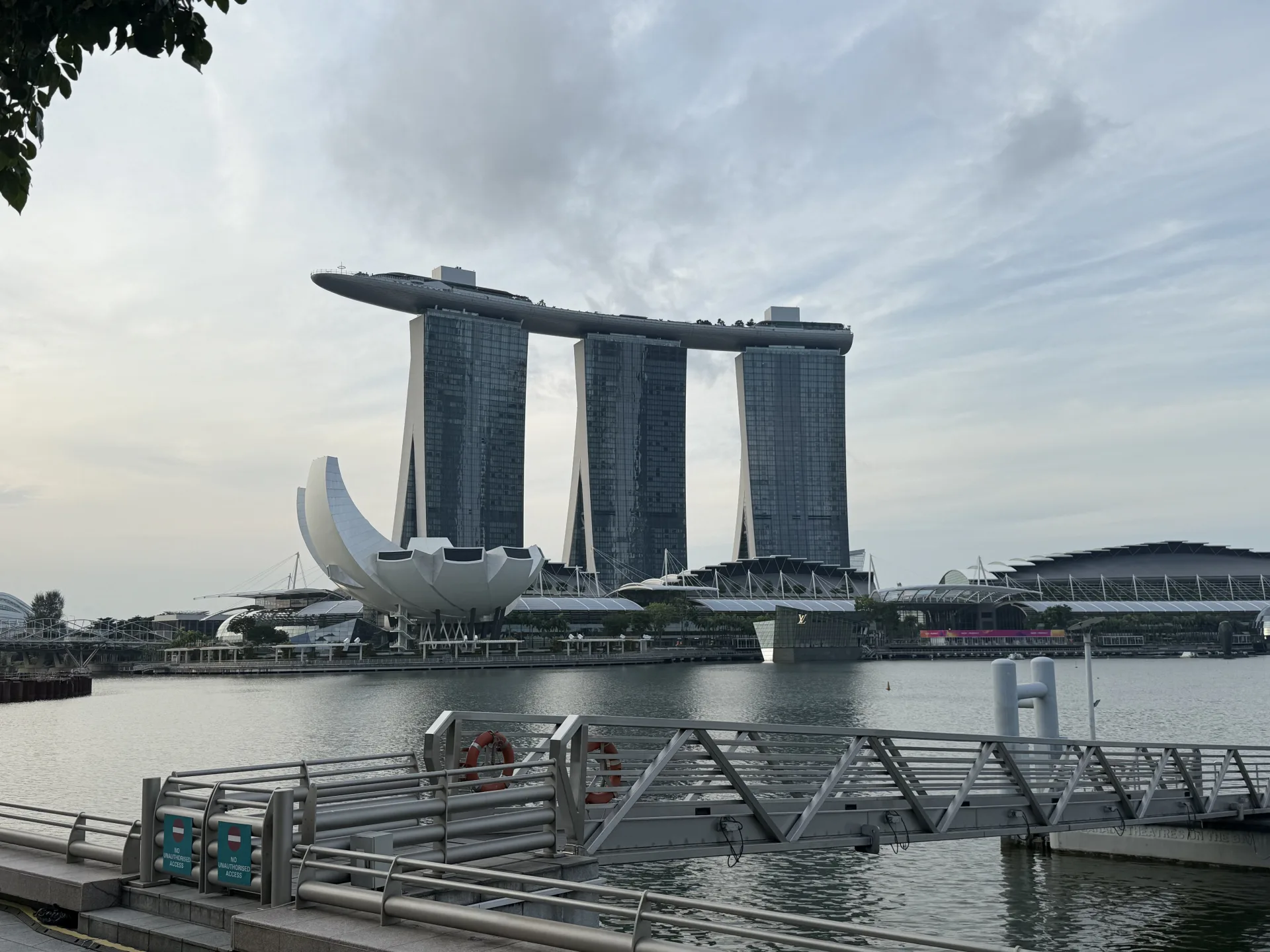 Singapore - First time over